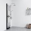 vidaXL Parete per Doccia Walk-in Pieghevole in Vetro ESG 70x190 cm