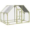 vidaXL Pollaio 268x200x190 cm Legno Massello di Pino Impregnato