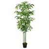 vidaXL Albero Bamb&ugrave; Artificiale 864 Foglie 180 cm Verde