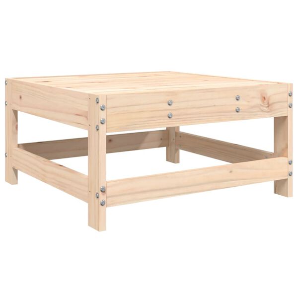vidaXL Set Divani da Giardino 10 pz in Legno Massello di Pino