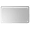 vidaXL Specchio da Bagno con Luci LED 100x60 cm