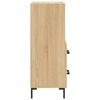 vidaXL Credenza Rovere Sonoma 34,5x34x90 cm in Legno Multistrato