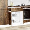 vidaXL Base da Cucina Porto Rovere Fumo in Legno Multistrato