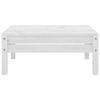 vidaXL Set Divani da Giardino 5 pz Bianco in Legno Massello di Pino