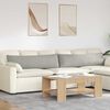 vidaXL Cuscini da Divano 2 pcs Grigio chiaro 145 x 40 cm Tessuto