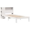 vidaXL Letto Libreria senza Materasso Bianco 100x200 cm Legno di Pino