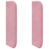 vidaXL Orecchia della Testata Rosa Velluto