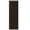 vidaXL Tenda Veneziana Marrone Scuro 85 x 250 cm 35 mm