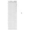 vidaXL Tenda Veneziana Bianco 45 x 130 cm 35 mm