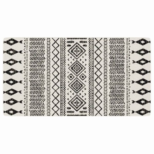 vidaXL Tappeto a Pelo Corto Multicolore 80x150 cm Interni/Esterni