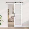 vidaXL Porta scorrevole ORKDAL Bianco 73,5 x 211 cm