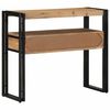 vidaXL Tavolo consolle 90 x 33 x 75 cm Legno di Acacia Massello