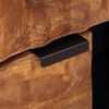 vidaXL Credenza con porta Finitura Marrone Acacia 80 x 33 x 75 cm