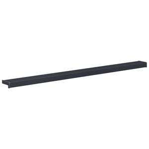 vidaXL Soglia della Finestra Antracite con Venature del Legno PVC
