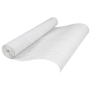vidaXL Carta da parati Solida 3D Rigato Grigio Chiaro 10 x 0,53 m