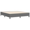 vidaXL Struttura letto piattaforma Grigio chiaro 180 x 200 cm Tessuto