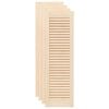 vidaXL Ante con Design a Lamelle 4 pz 99x29,5 cm in Legno di Pino