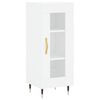 vidaXL Credenza Bianca 34,5x34x90 cm in Legno Multistrato