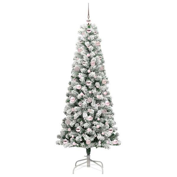 vidaXL Albero di Natale Artificiale con Rami Pieghevoli 180 cm