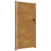 vidaXL Cancello da giardino 100x200 cm in acciaio Corten
