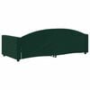 vidaXL Letto da Giorno Verde Scuro 90x200 cm in Velluto