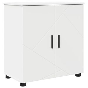 vidaXL Mobile da Bagno con archiviazione Bianco 61 x 35 x 64 cm