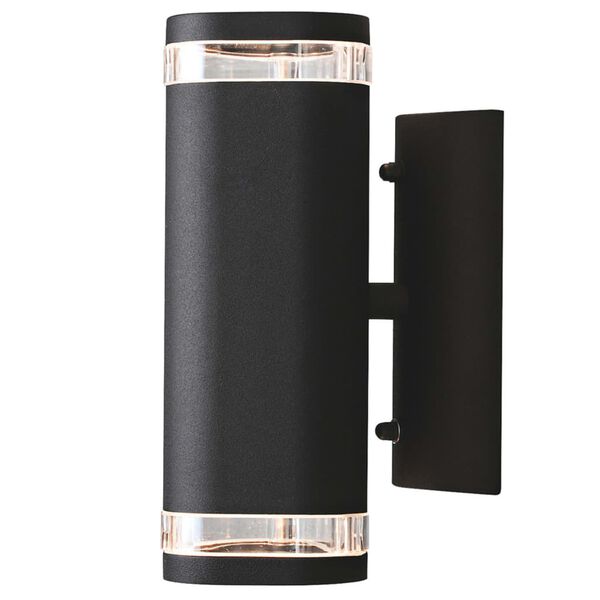 KONSTSMIDE Lampada da Parete Modena Doppia Nero Opaco