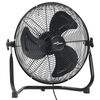 vidaXL Ventilatore da Pavimento a 3 Velocit&agrave; 40 cm 42,5 W Nero
