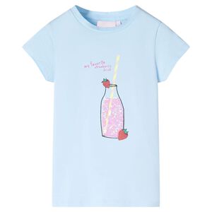 Maglietta da Bambina Blu Tenue 128