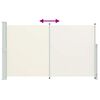vidaXL Tenda Laterale Retrattile per Patio 180x300 cm Crema