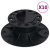 vidaXL Piedini Regolabili per Decking 10 pz 60-88 mm