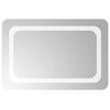 vidaXL Specchio da Bagno con Luci LED 60x40 cm