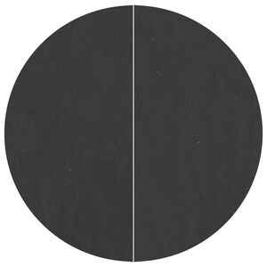 vidaXL Telo per Fondo Piscina &Oslash; 244 cm (1 mm) Rotondo Nero