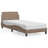 vidaXL Giroletto Dover Cappuccino 80x200 cm in Similpelle