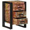 vidaXL Armadio da Notte 40 x 40 x 59 cm Legno Recuperato Massello