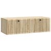 vidaXL Mobile Porta TV da Muro Rovere Sonoma 98 x 41 x 30 cm