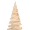 vidaXL Albero di Natale Decorativo in Legno 210 cm Legno Massello Pino