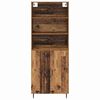 vidaXL Credenza Legno vecchio 69,5 x 34 x 180 cm