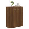 vidaXL Credenza Rovere Marrone 60x30x75 cm in Legno Multistrato