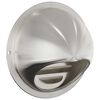 vidaXL Coperture per ventilazione d'aria 8 pz Argento 80 mm