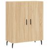 vidaXL Credenza Rovere Sonoma 69,5x34x180 cm in Legno Multistrato