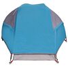 vidaXL Tenda da Campeggio a Cupola per 1 Persona Blu Impermeabile