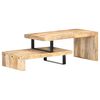 vidaXL Set Tavolini da Salotto 2 pz in Legno Massello di Mango