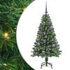 vidaXL Albero di Natale artificiale con 150 LED Verde 120 cm