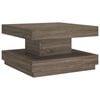 vidaXL Tavolino da Salotto Grigio 60x60x35 cm in MDF