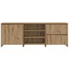 vidaXL Credenza con cassetto 3 pcs Rovere artigianale 70 x 41 x 75 cm