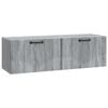 vidaXL Mobile Porta TV da Muro Grigio Sonoma 98 x 31 x 30 cm