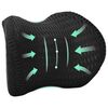 vidaXL Cuscino cervicale Nero Schiuma Memory 30,5 x 21,5 x 13 cm