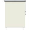 vidaXL Tenda a rullo Crema 200 x 250 cm Tessuto e Alluminio