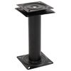 vidaXL Supporto Sedile Barca con Sedile Girevole a 360&deg; in Acciaio